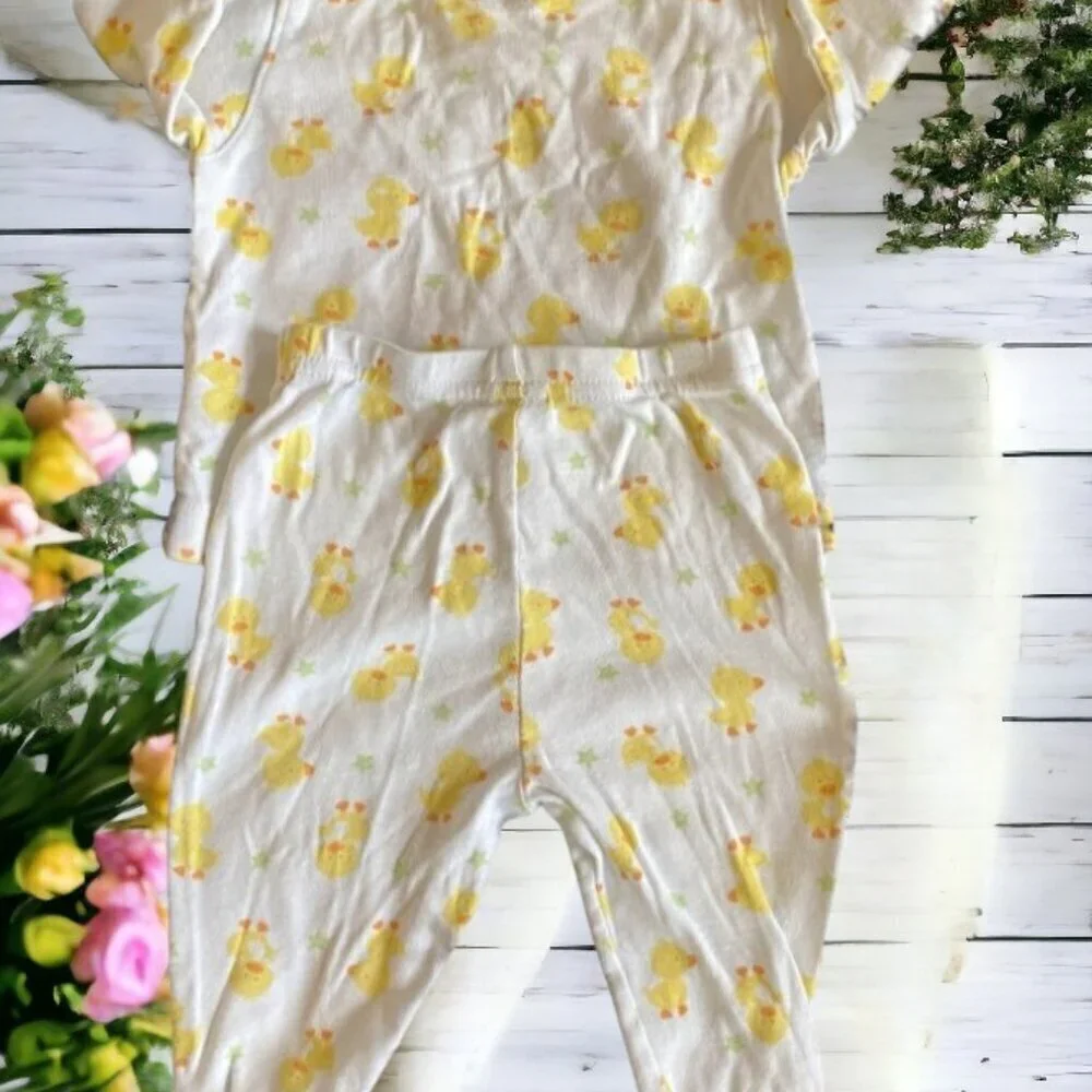 2pc Carter’s Cotton Appliqué Duck Outfit